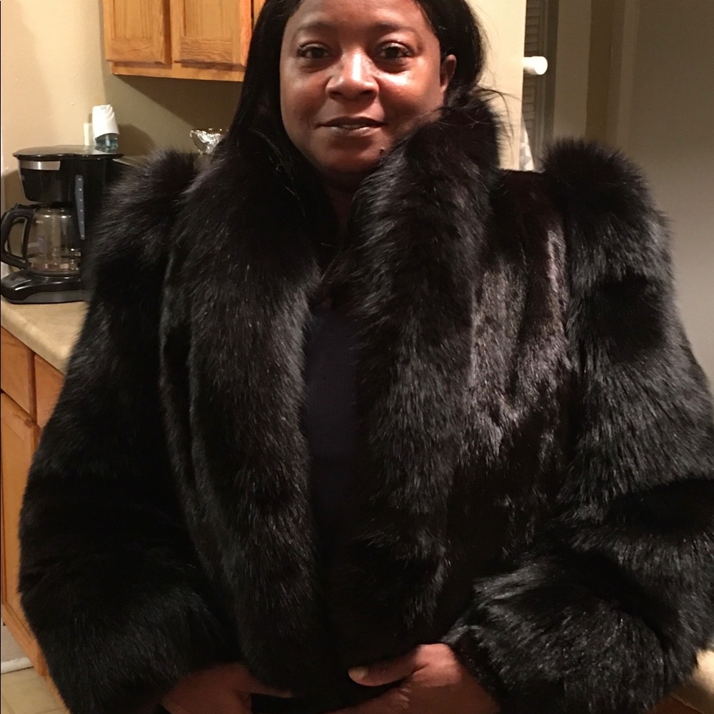 Fur coat